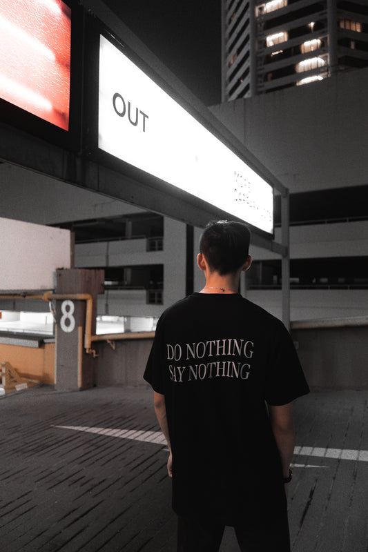 dnsn. classic oversized tee (black)